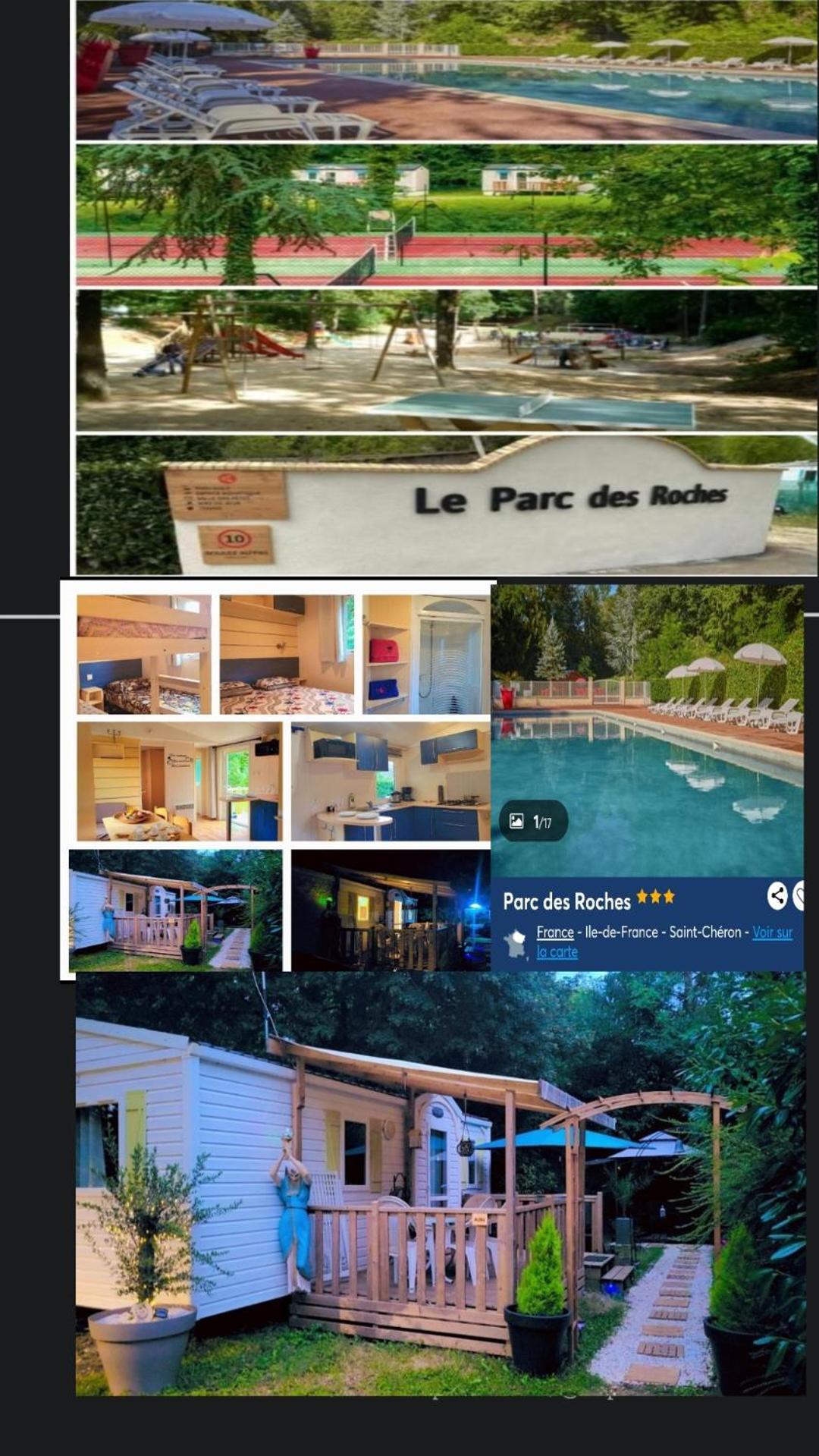 Camping Marvilla Parks -Parc Des Roches 91530 Saint-Cheron Exterior photo